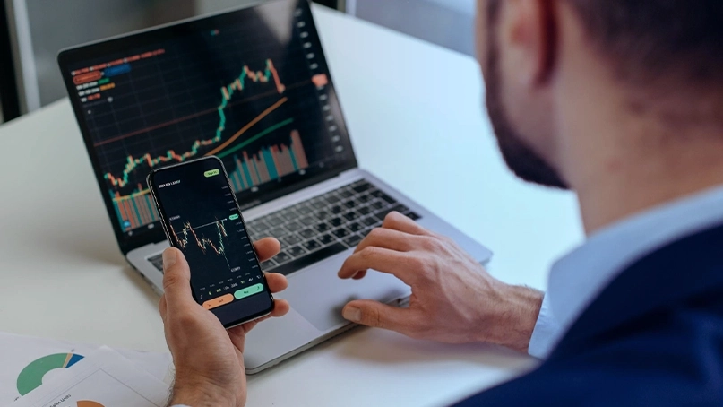 Dashboard di trading IA di Anelixio